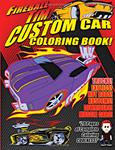 Coloring Book, Fireball Tim, Custom Cars
