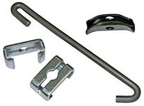 Hardware, Parking Brake Cable, 1968-72 A-body, TH400, 4pc