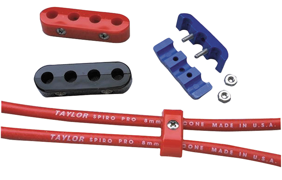 Separators, Spark Plug Wire, Taylor, Clamp Style, 409 SpiroPro 10.4mm