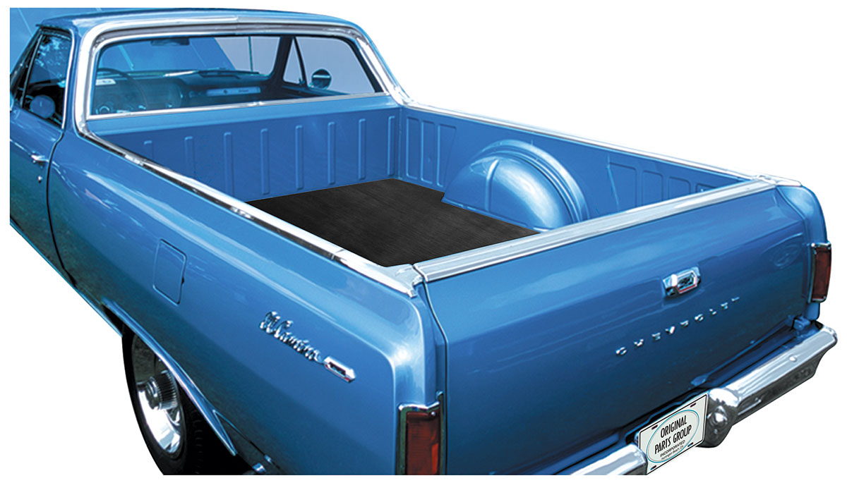 Bed Mat, 196467 El Camino, Black