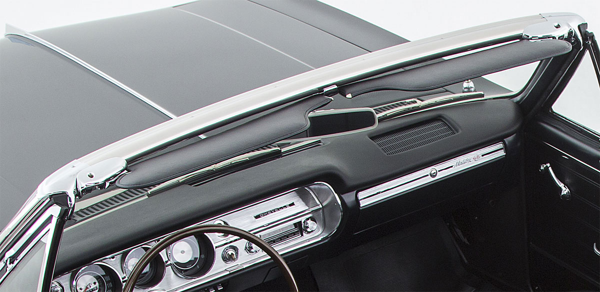 Molding, Convertible Header, 196465 Chevelle, Kit