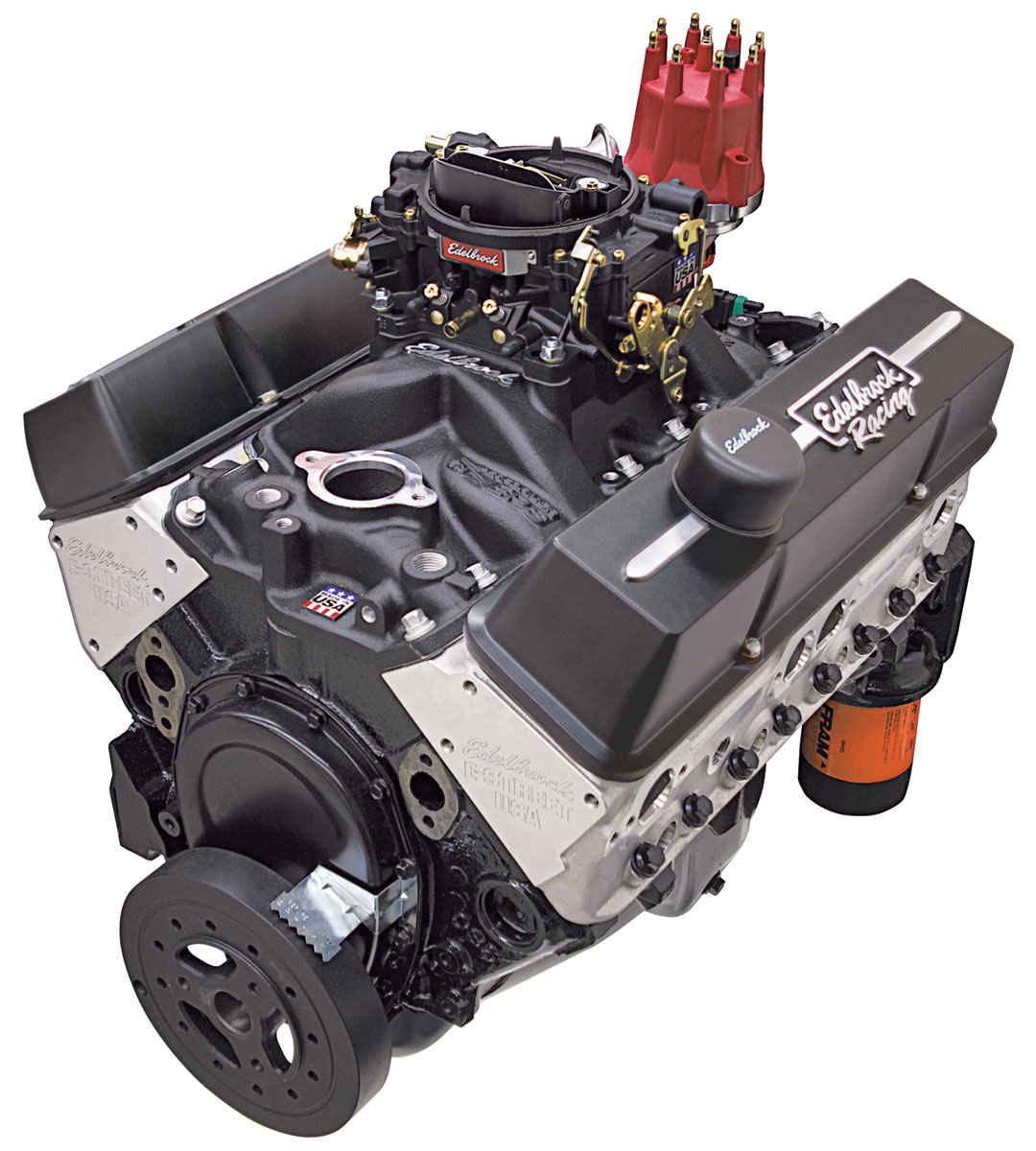 Crate Engine, EStreet 315HP Carbureted, Edelbrock, Chevrolet 350