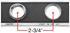Dash Strip, Upper, 1967 Chevelle & El Camino, w/o AC