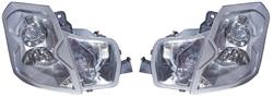 Headlight Assembly, 2003-2007 CTS/V, w/o Headlight Leveling, w/o Washer, Halogen