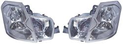 Headlight Assembly, Halogen, 2003-07 CTS/V, w/o Headlight Leveling & Washer