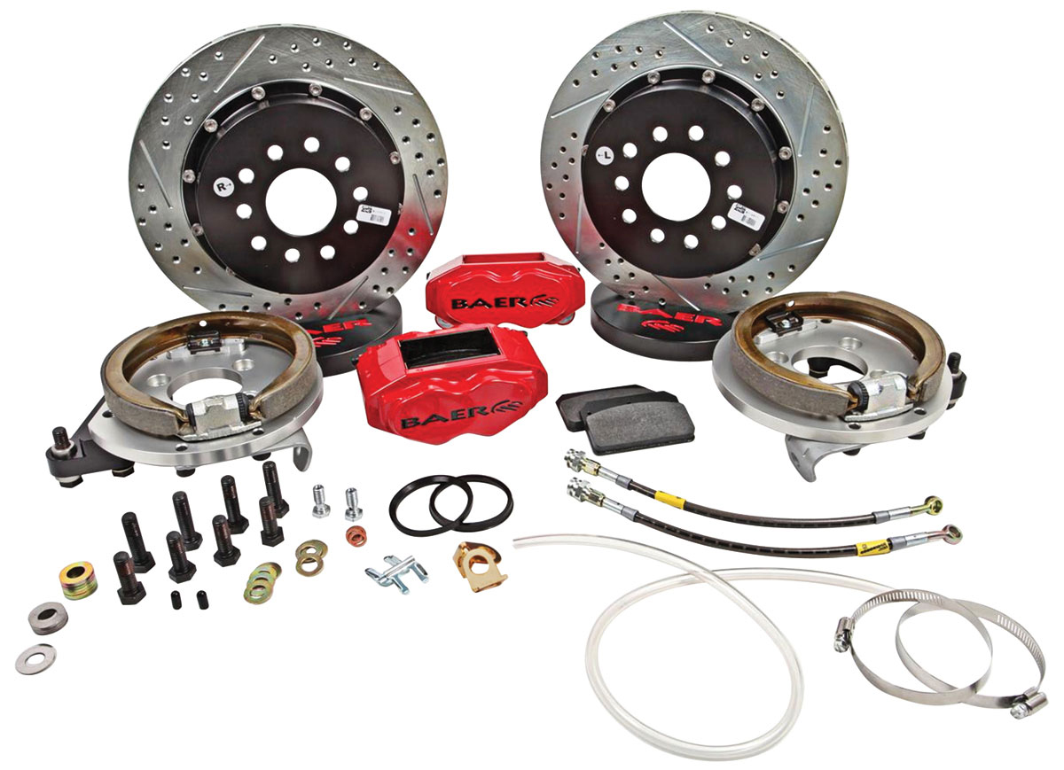 Disc Brake Set, Baer, 196477 Chevy ABody, SS4, Rear 12x1.020