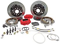 Disc Brake Set, Baer, SS4, 1964-77 Chevy A-Body, Rear 12x1.020