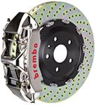Brake Set, Brembo GT-R, 2004-09 XLR/XLR-V, Frt, 2pc 380mm Rtrs, 1pc 6P Calipers