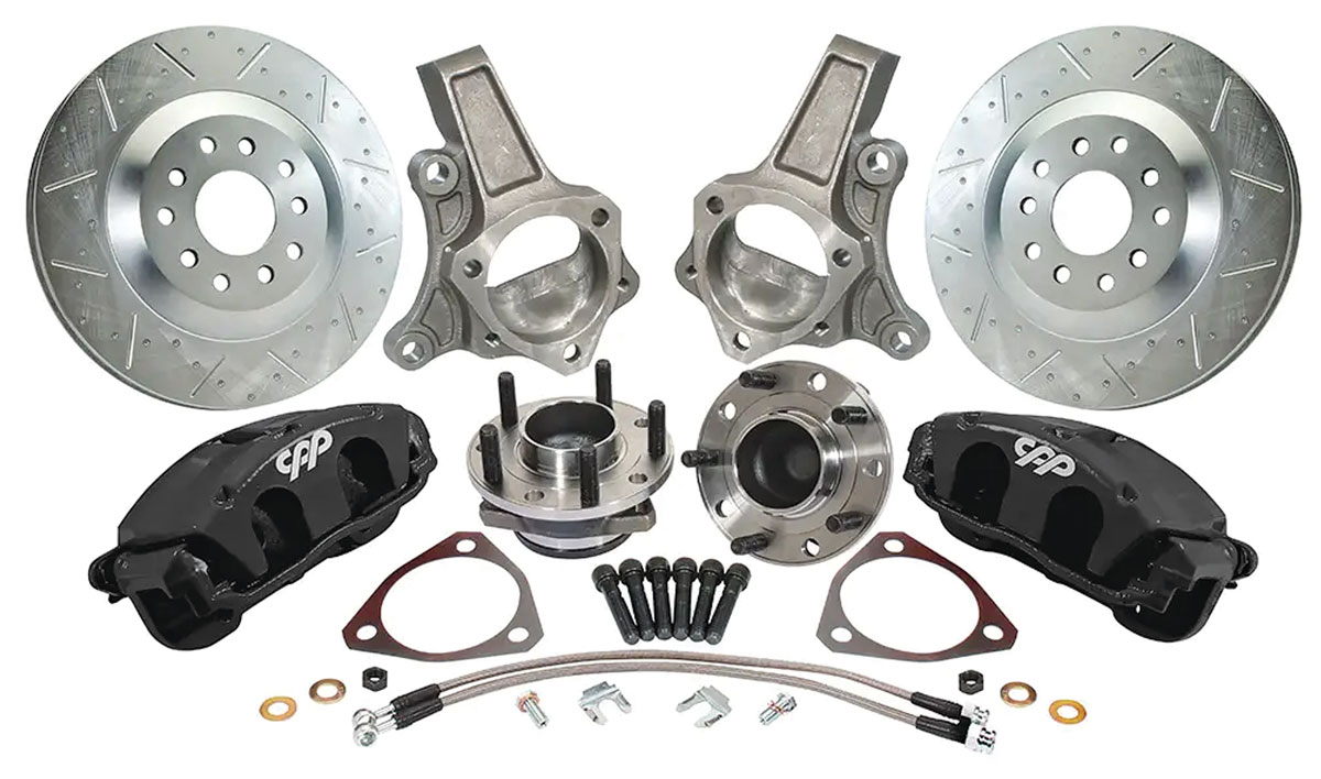 CPP Brake Set, Front Disc, 13", 196472 ABody, Corvette Style