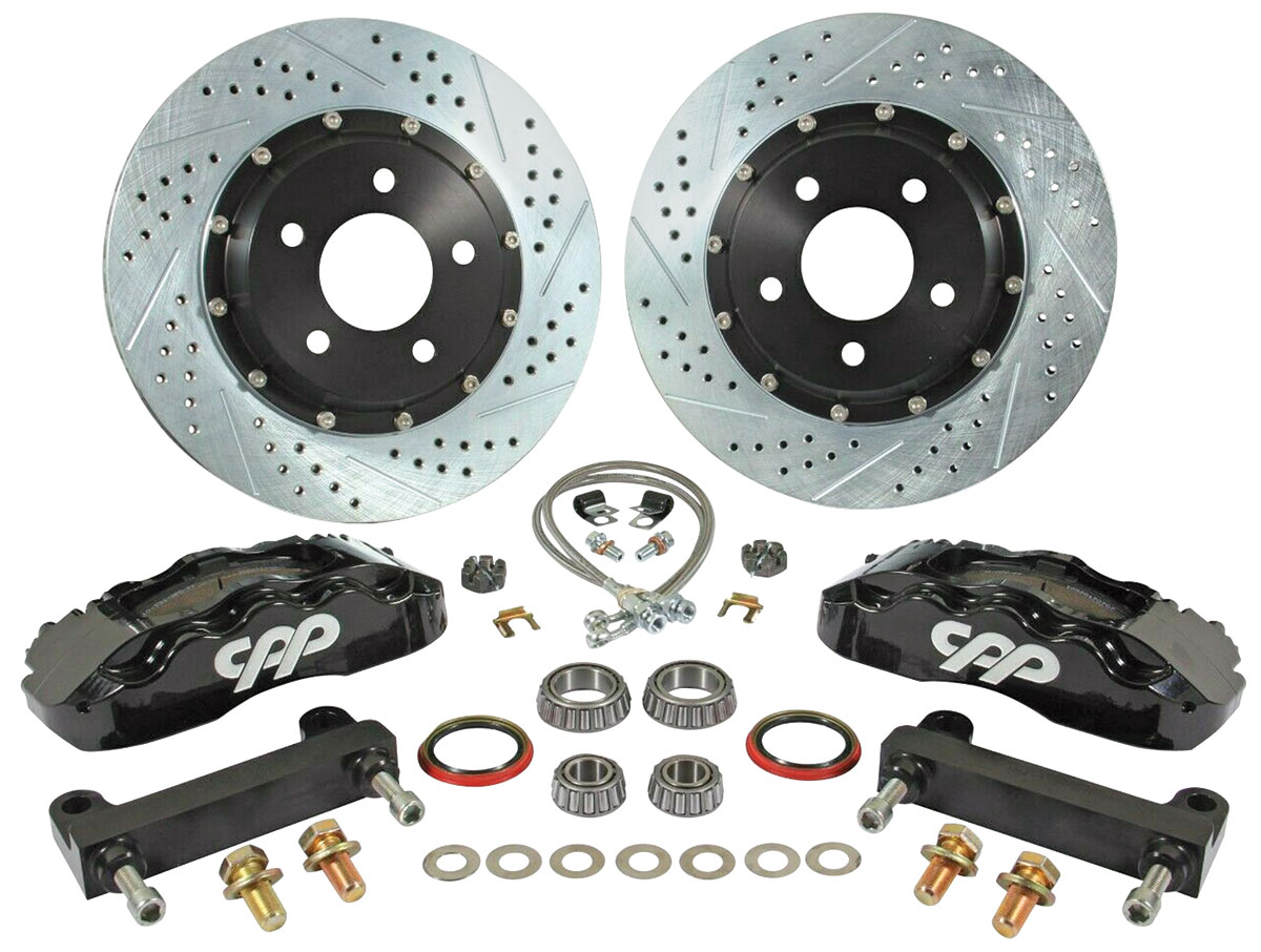 Disc Brake Kit, Front, 197988 GBody, 14", 6Piston