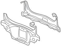 Panel, Rear Body, 2003-07 CTS/CTS-V, Inner