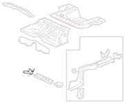 Extension, Rear Crossmember, 2003-07 CTS/CTS-V/2005-11 STS/STS-V