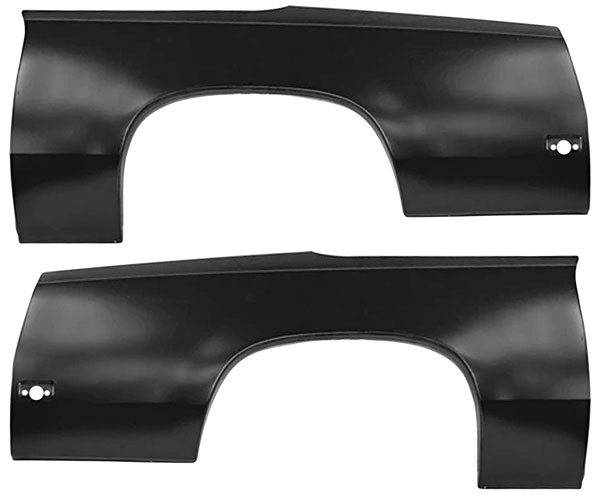 Pair Of Lower Door Skins For Buick Regal 1981-1987 & Cutlass 1981-88 – Coated Steel