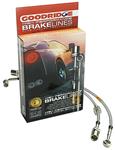 Brake Hoses, Goodridge, 2013 ATS, Stainless Steel, w/ Standard Brakes