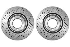 Rotors, EBC, 2006-09 XLR-V, Ultimax Drilled/Slotted, Front, 340mm
