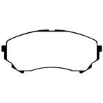 Brake Pads, EBC, 2008-13 CTS 3.6, 2014-19 CTS 3.6 Coupe, Greenstuff, Front