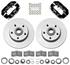 Disc Brake Set, Frt, Wilwood Classic Dynalite, 64-72 A-Body w/AFX Spdl, 11" Rtrs