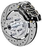 Disc Brake Set, Frt, Wilwood Dynapro Radial, 64-72 A-Bdy w/AFX Spndl, 11.75" Rtr