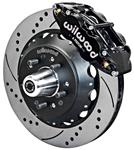 Disc Brake Set, Ft, Wilwood Nrrw Superlite 6R, 64-72 A-Bdy w/AFX Spdl, 14.00" Rt