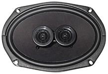 Speaker, Dash, Custom Autosound, 1954-83 GM, 6x9 DVC, 140 Watt