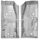 Floor Pan, Front To Rear Section, 1968-72 A-Body except El Camino, Pair