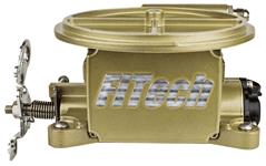 EFI Kit, Base, FiTech GO EFI 2 Barrel, 400 HP, Gold Finish
