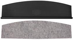 Seat Shelf Kit, 66-67 Tempest/LeMans/Cut/Sky, 4-Dr Sdn, Deluxe Mesh w/Jute