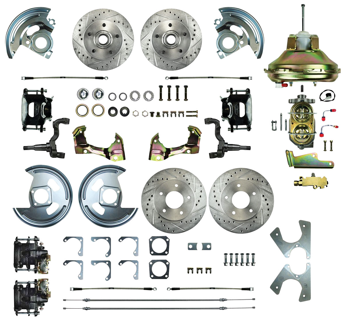 ami9622　0521 The Right Stuff - Disc Brake Set, Frt & Rr, Rt Stuff, 1967-72 A