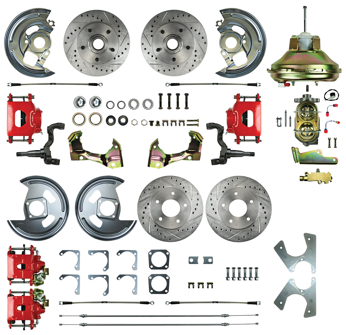 The Right Stuff - Disc Brake Set, Frt & Rr, Rt Stuff, 1967-72 A