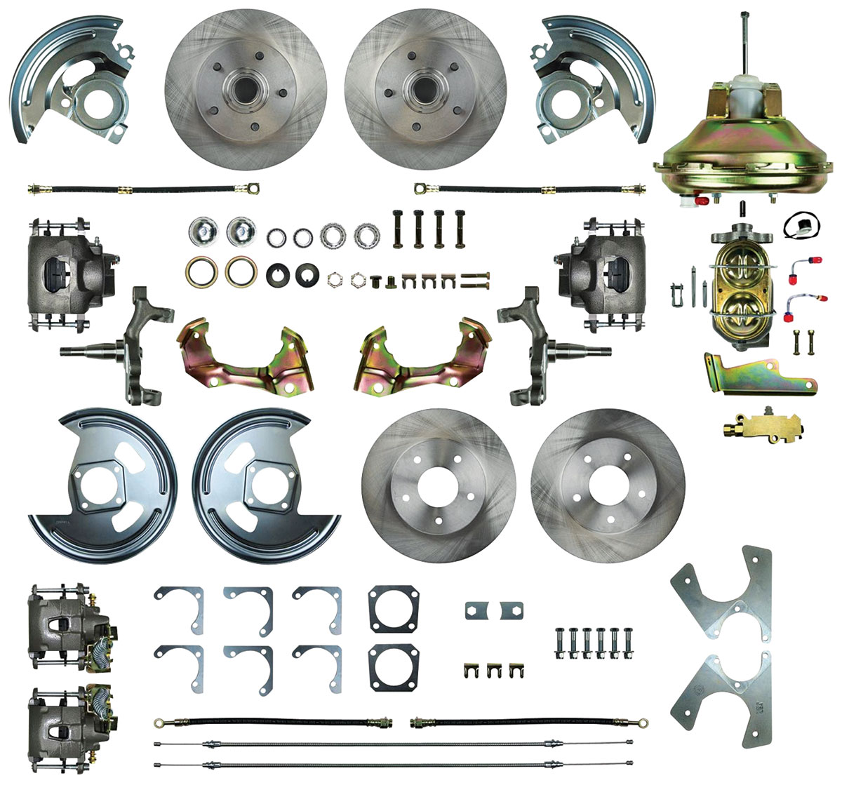 The Right Stuff - Disc Brake Set, Frt & Rr, Rt Stuff, 1967-72 A