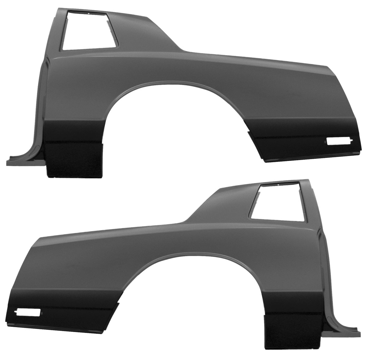 Quarter Panel, 81-88 Monte Carlo, Complete, Pair @ OPGI.com, image size:1200x1173
