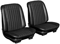 Seat Upholstery, 1970 GTO, Tempest & LeMans, Front Buckets DI