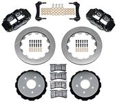 Disc Brake Set, Rr, Wilwood Narrow Superlite 4R, 2004-09 XLR, 12.88" Vntd Rotor