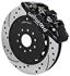 Disc Brake Set, Front, Wilwood AERO6, 2004-09 XLR, 15.00" Vented Rotors