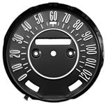 Faceplate, Speedometer, 1968-72 Cutlass/442