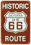 Sign, Aluminum 10"x14", Historic Route 66