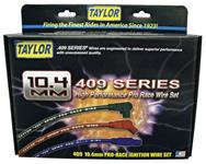 Spark Plug Wire Set, Taylor, 409 Spiro-Pro 10.4mm, Straight Boot, 10.625", LT1