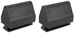 Rubber Bumper, 1999-2000 Escalade, Rear Leaf Spring, Pair