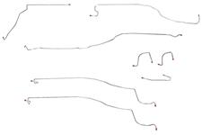 Brake Line Set, Front, 2003-06 Escalade, 2WD, W/ Coil Springs, W/TC, 8-Pc