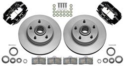 Disc Brake Set, Frt, Wilwood Classic Dynalite, 73-76 A-Body w/AFX Spdl, 11" Rtrs
