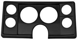 Gauge Mount Panel, AutoMeter, 5"(2) & 2-5/8"(4), 1982-87 Malibu & EC/MC