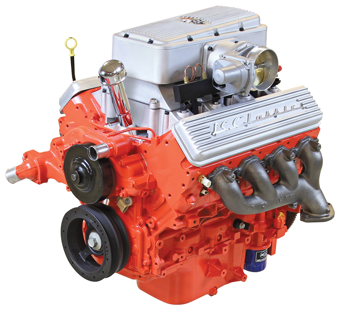 Crate Engine, Lokar, LS3 495 HP, '63 Fuelie, SBC Style Valve
