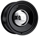 Wheel, US Wheel, Rat Rod Series 65, Gloss Black, 15x5, 2.25 BS