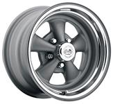 Wheel, US Whl, Super Spoke Srs 464, Gunmetal, 14x6, 5x4.50/4.75/5.00 BP, 3.25 BS