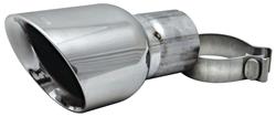 Exhaust Tip, Single 4.5" Pro-Series Universal Tip 3.0" Inlet, Clamp Included