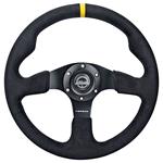 Steering Wheel, NRG, Type R, 320mm/25mm Dish, Alcantara