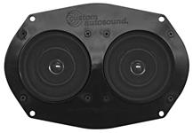Speaker, Dash, CAS, 54-58 CAD, 70-77 CHV/EC, 73-83 CUT, 6x9-4" Dual Speaker