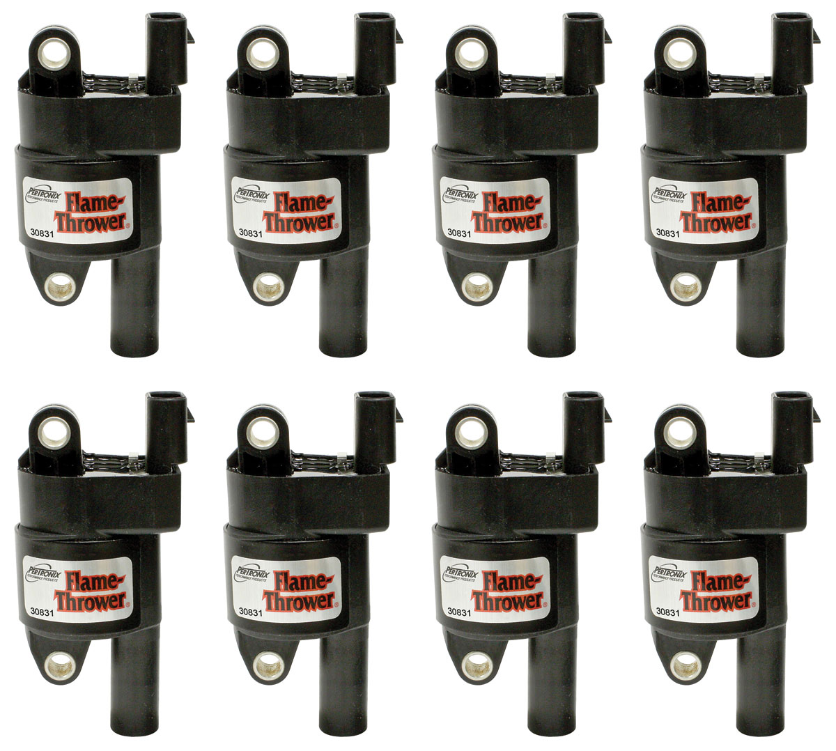 Ignition Coil, Pertronix, Flame Thrower, LS2/LS3/LS7, Round, 8pcs