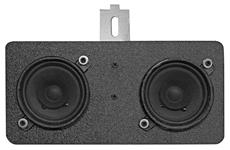Speaker, Dash, Custom Autosound, 68-72 G/T/L, w/AC, 4x10-3.5" Dual Speaker