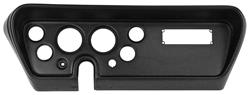 Gauge Mount Panel, AutoMeter, 3-3/8"(2) & 2-1/16"(4), 1966 TMP/LM/GTO